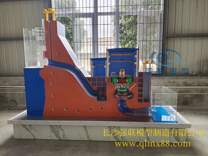 水輪發(fā)電機(jī)模型 水輪發(fā)電機(jī)模型
