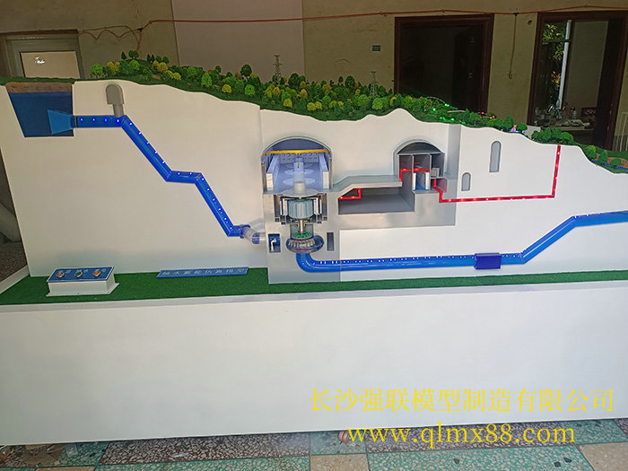 抽水蓄能電站機(jī)組模型 抽水蓄能電站機(jī)組模型